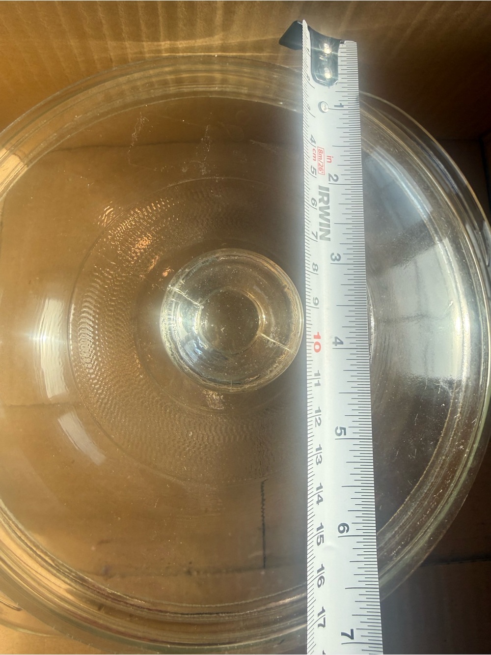 Pyrex Clear Glass Covered Casserole Dish - Picture 5 of 6